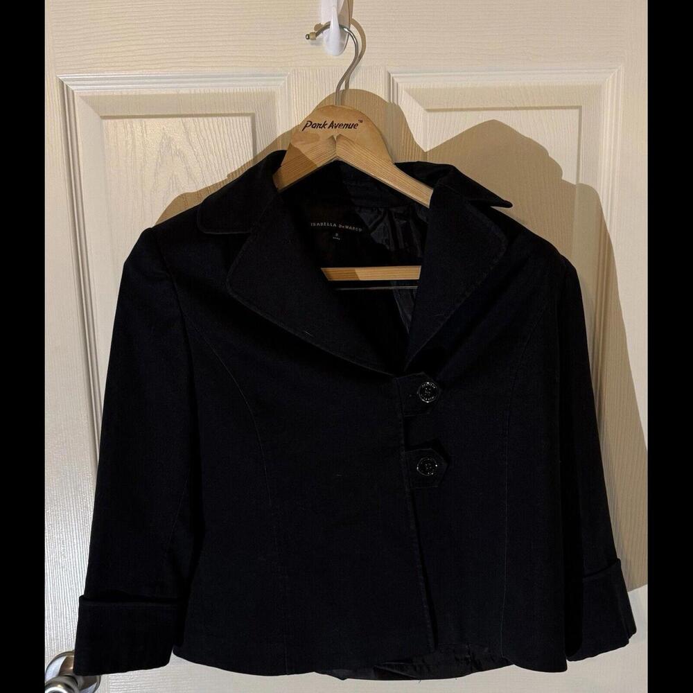 ISABELLA DEMARCO Black Women’s Blazer Size 8